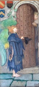 ドアの天使 作： Eleanor Fortescue Brickdale